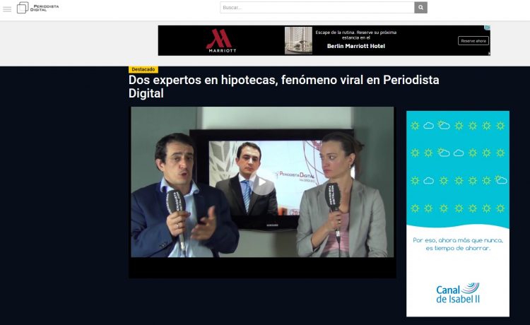 Análisis de Periodista Digital ¿A qué se debe su incremento en audiencia? 6 Hipotecas e1517307161744