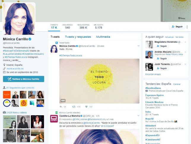 Las 10 mejores cuentas de Twitter de periodistas españoles 7 Monica Carrillo 644x486 1
