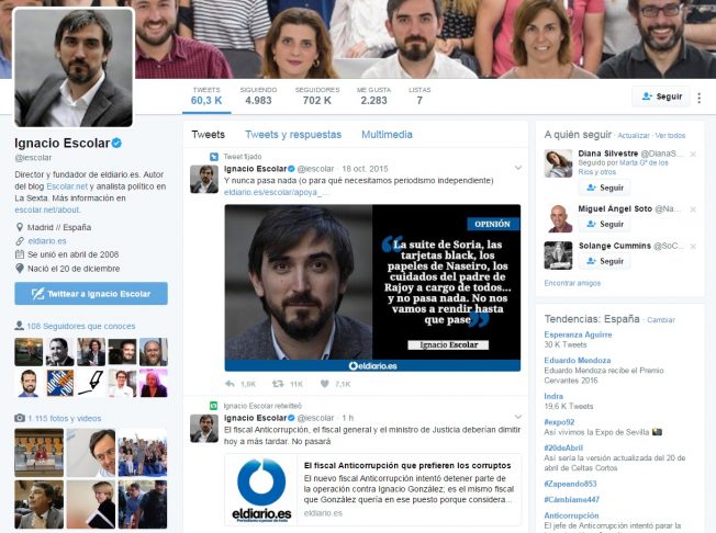 Las 10 mejores cuentas de Twitter de periodistas españoles 5 ignacio escolar 652x486 1